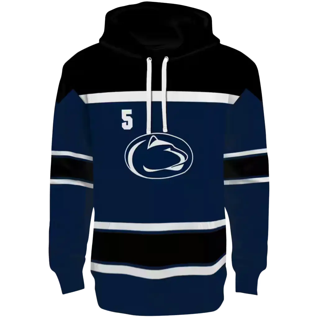 personalized penn state nittany lions striped pattern blue hoodie best selling personalized penn state nittany lions striped pattern blue hoodie best selling