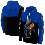 personalized pittsburgh panthers baby groot royal black hoodie best selling