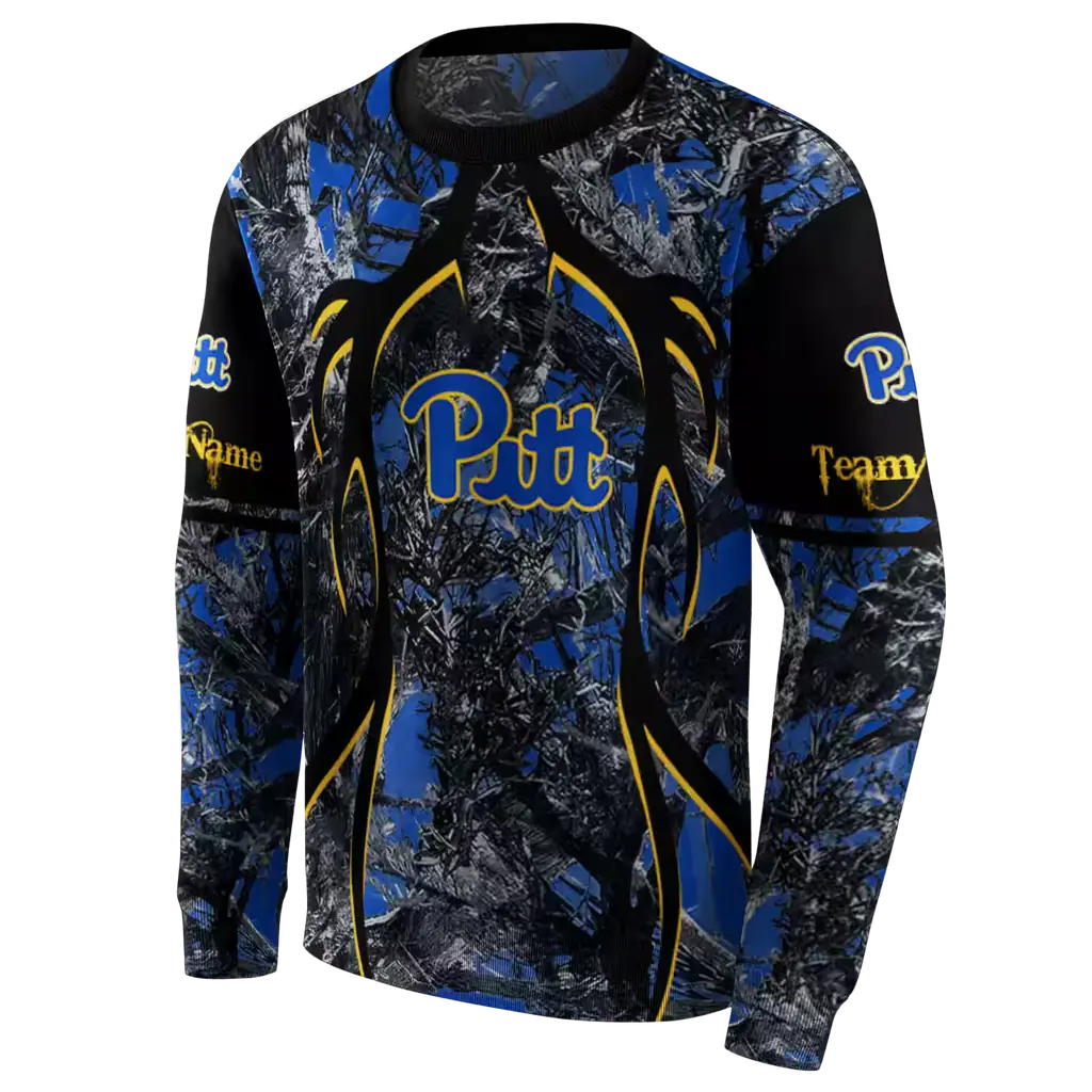 personalized pittsburgh panthers hunting theme royal blue black hoodie new arrival personalized pittsburgh panthers hunting theme royal blue black hoodie new arrival