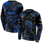 personalized pittsburgh panthers hunting theme royal blue black hoodie best selling