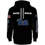 personalized pittsburgh panthers punisher skull black hoodie best selling