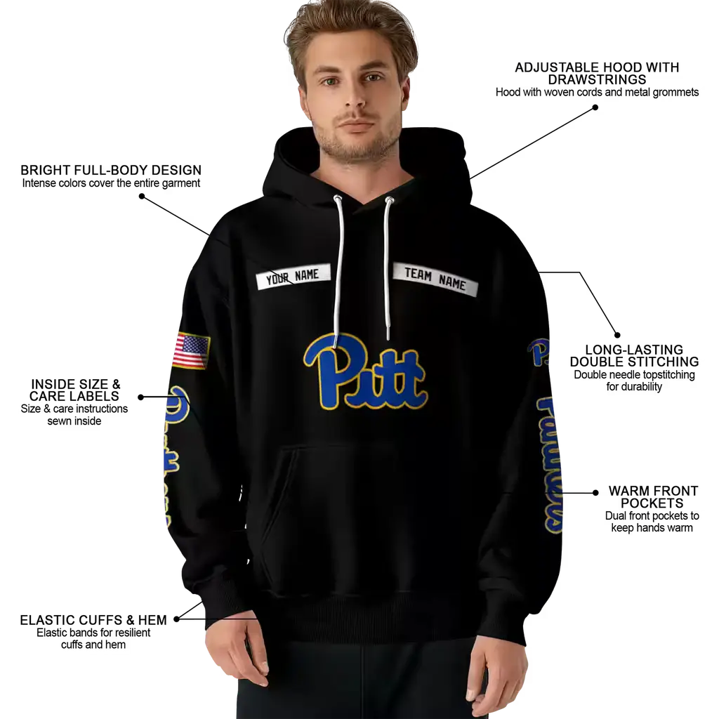 personalized pittsburgh panthers punisher skull black hoodie latest model personalized pittsburgh panthers punisher skull black hoodie latest model