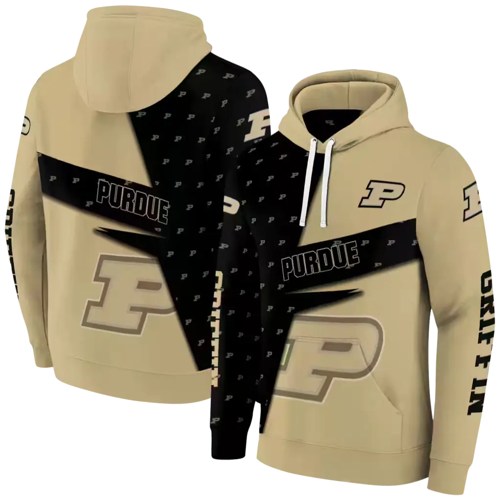 personalized purdue boilermakers abstract shape gold hoodie fashion forward personalized purdue boilermakers abstract shape gold hoodie fashion forward