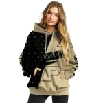 personalized purdue boilermakers abstract shape gold hoodie best selling