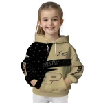 personalized purdue boilermakers abstract shape gold hoodie best selling