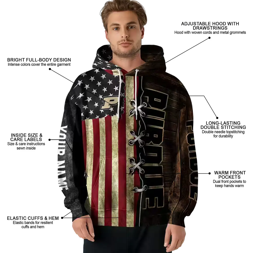 personalized purdue boilermakers american pride hoodie latest model personalized purdue boilermakers american pride hoodie latest model