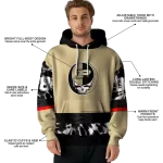 personalized purdue boilermakers grateful vibes gold hoodie best selling