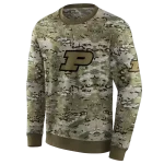 personalized purdue boilermakers military style hoodie best selling