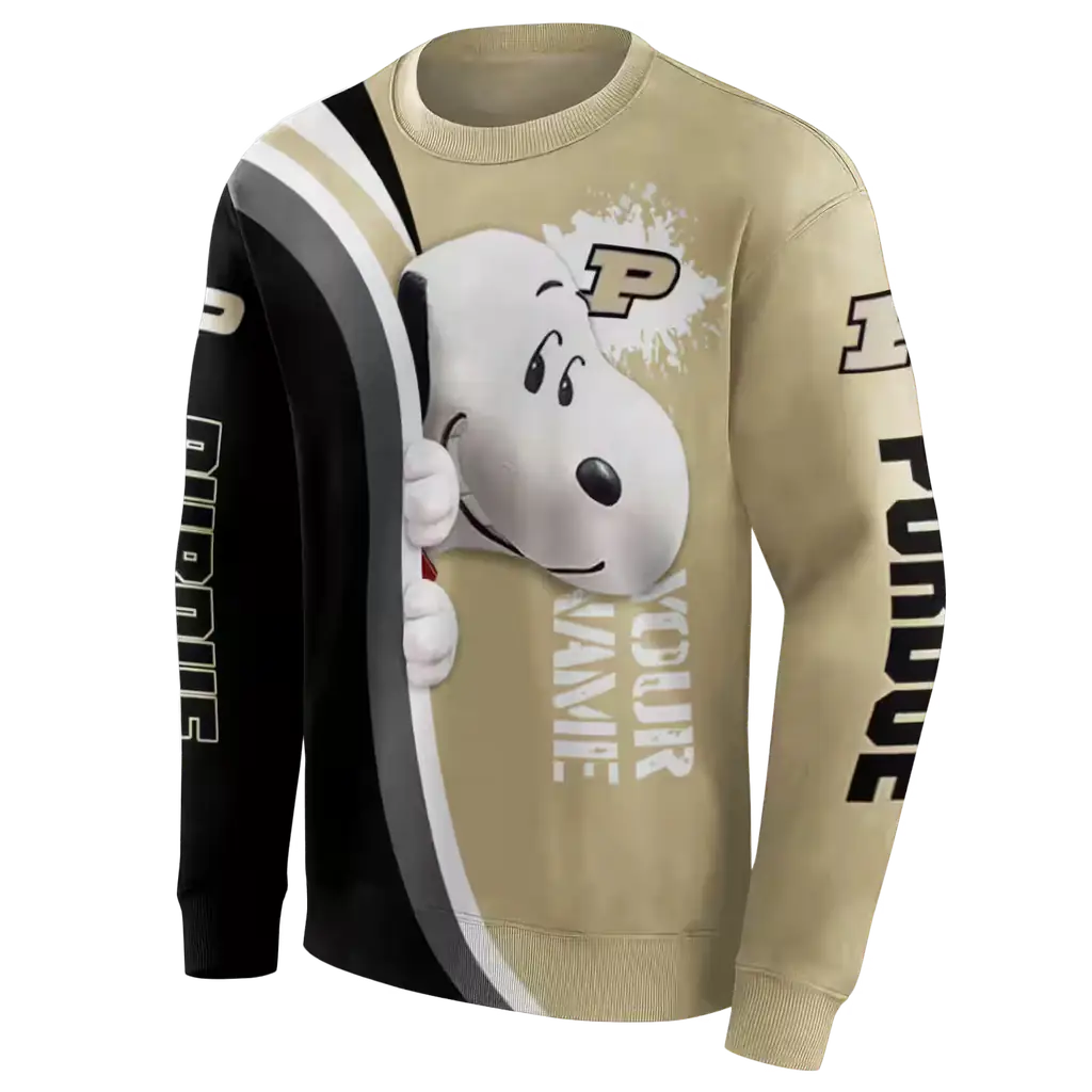 personalized purdue boilermakers peeking snoopy gold hoodie new arrival personalized purdue boilermakers peeking snoopy gold hoodie new arrival