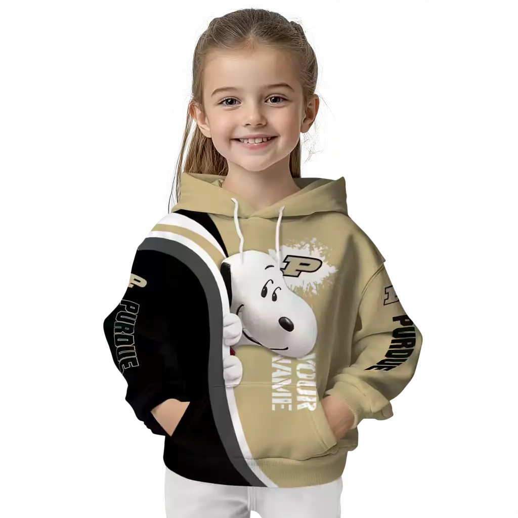 personalized purdue boilermakers peeking snoopy gold hoodie top rated personalized purdue boilermakers peeking snoopy gold hoodie top rated