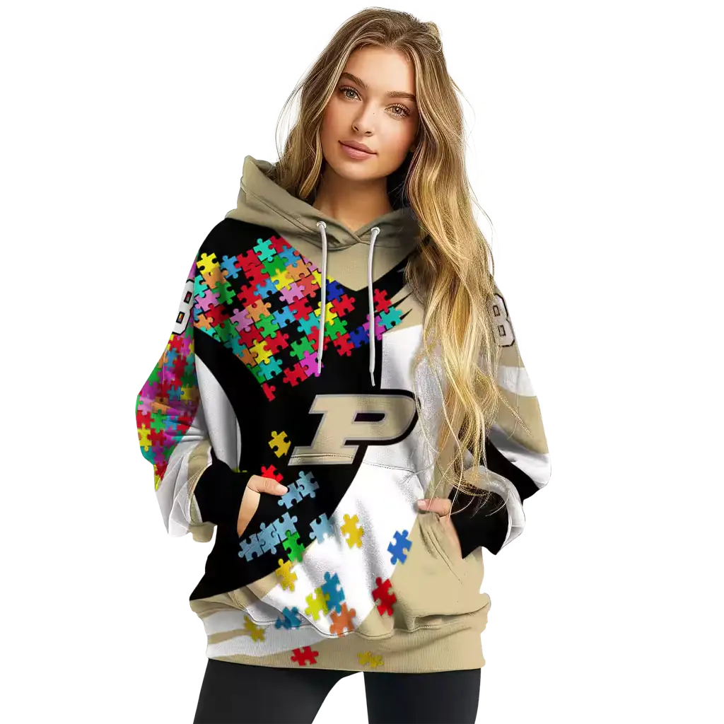personalized purdue boilermakers puzzle pieces gold hoodie high quality personalized purdue boilermakers puzzle pieces gold hoodie high quality