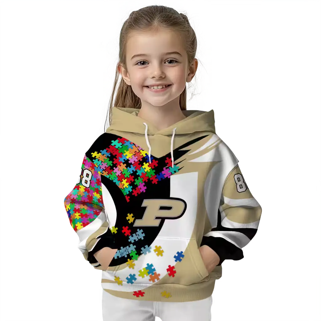 personalized purdue boilermakers puzzle pieces gold hoodie top rated personalized purdue boilermakers puzzle pieces gold hoodie top rated