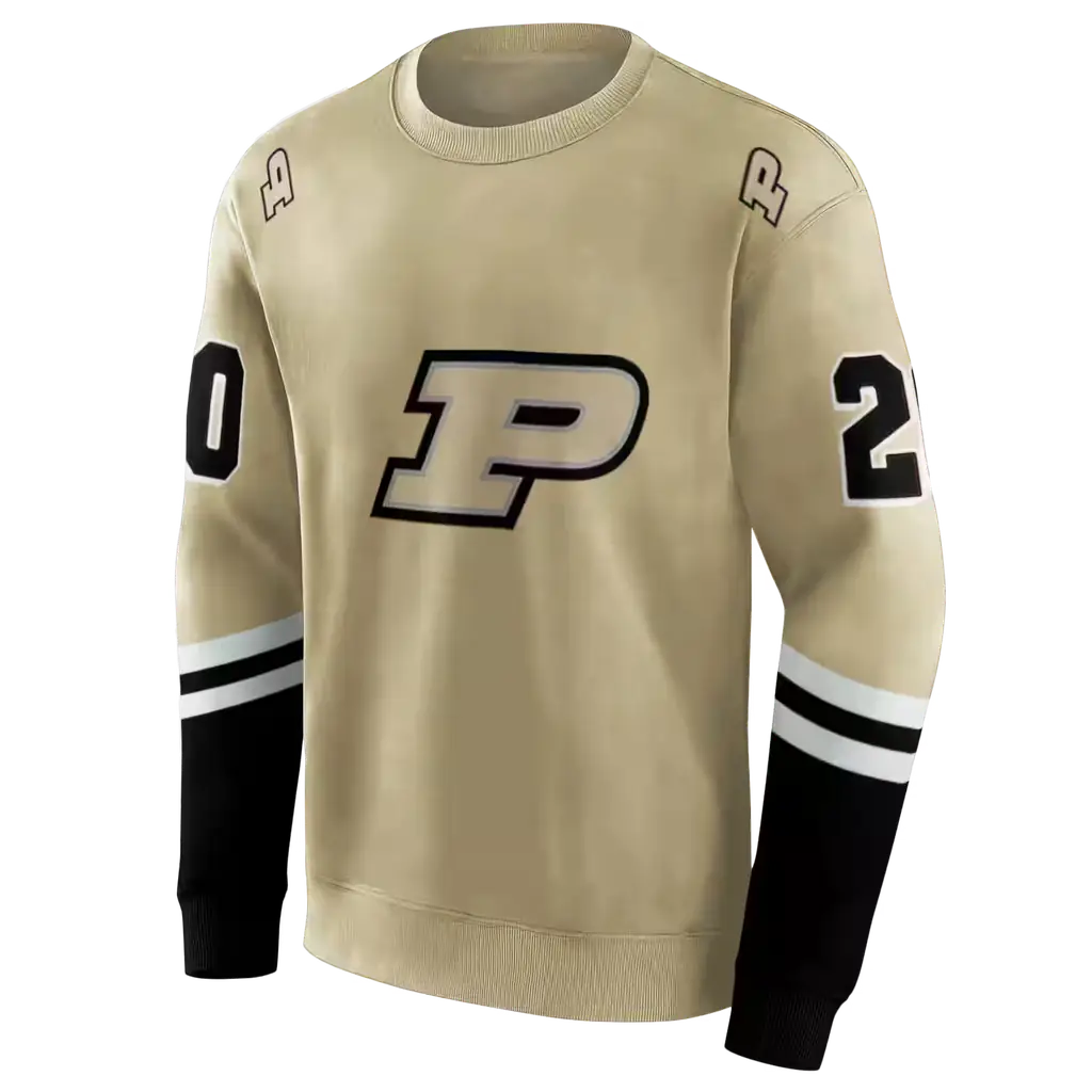 personalized purdue boilermakers striped sleeves gold hoodie new arrival personalized purdue boilermakers striped sleeves gold hoodie new arrival
