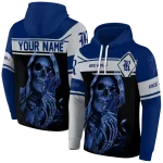 personalized rice owls grim reaper navy blue black hoodie best selling