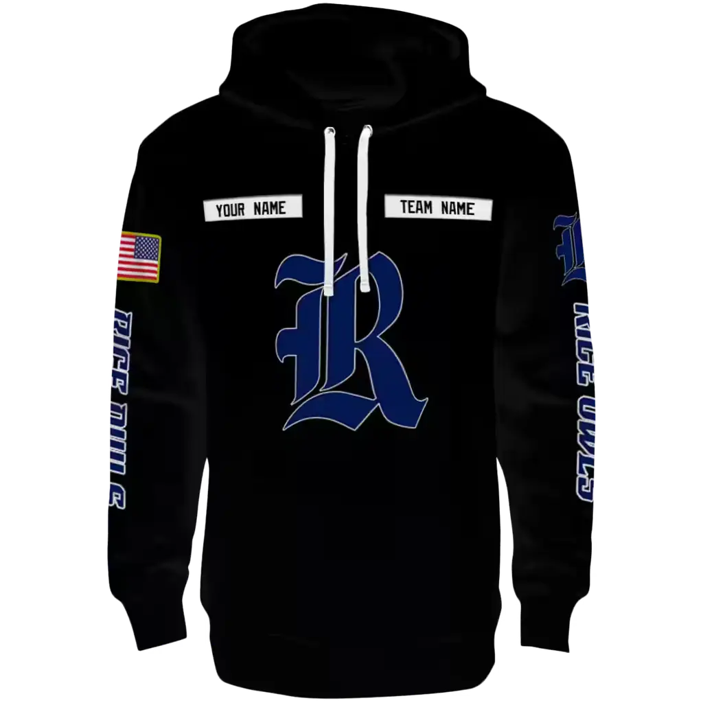 personalized rice owls punisher skull black hoodie best selling personalized rice owls punisher skull black hoodie best selling