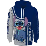 personalized rice owls stitch navy blue hoodie best selling