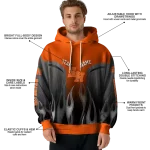 personalized sam houston bearkats flame design orange hoodie best selling