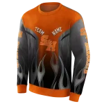 personalized sam houston bearkats flame design orange hoodie best selling