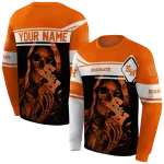 personalized sam houston bearkats grim reaper orange black hoodie best selling