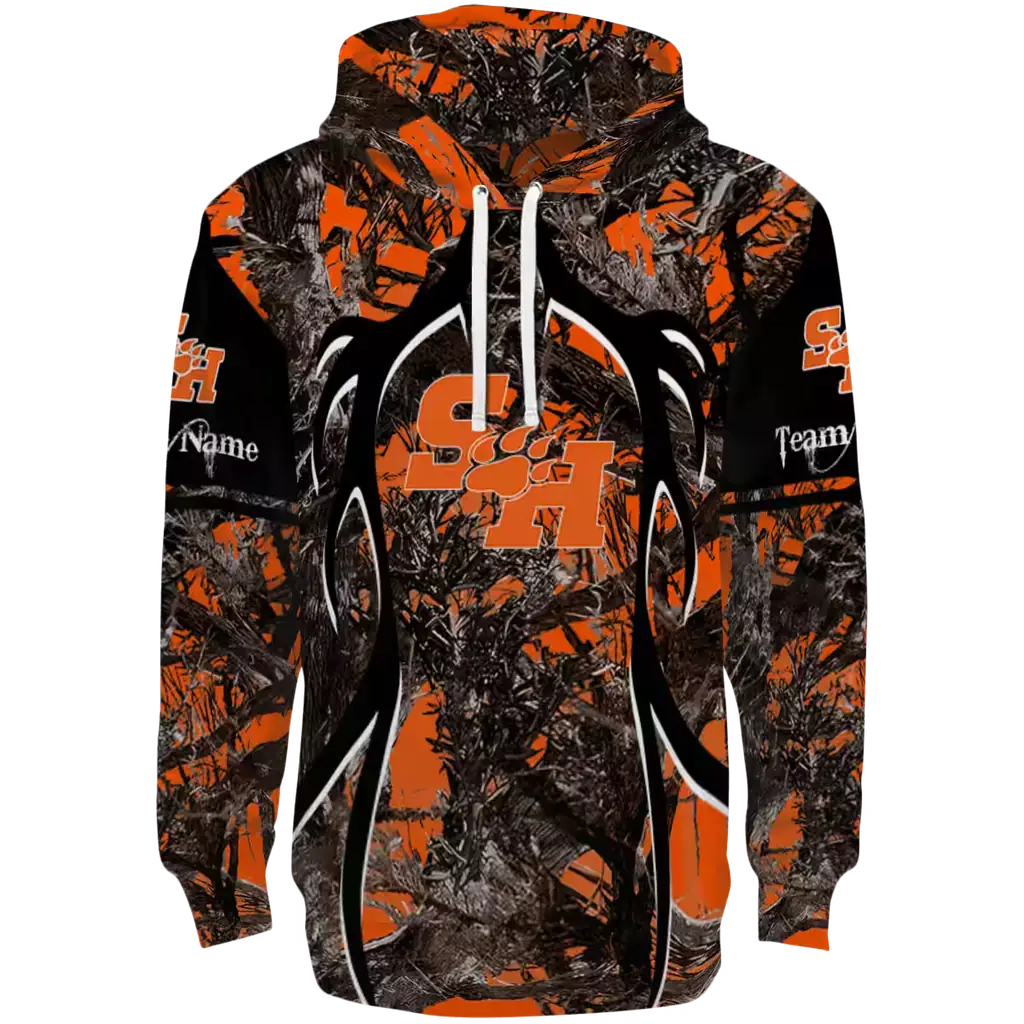 personalized sam houston bearkats hunting theme orange black hoodie best selling personalized sam houston bearkats hunting theme orange black hoodie best selling