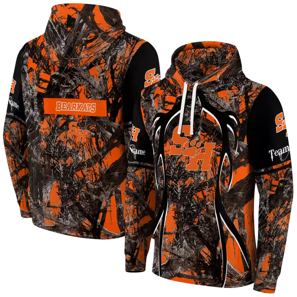 personalized sam houston bearkats hunting theme orange black hoodie fashion forward personalized sam houston bearkats hunting theme orange black hoodie fashion forward