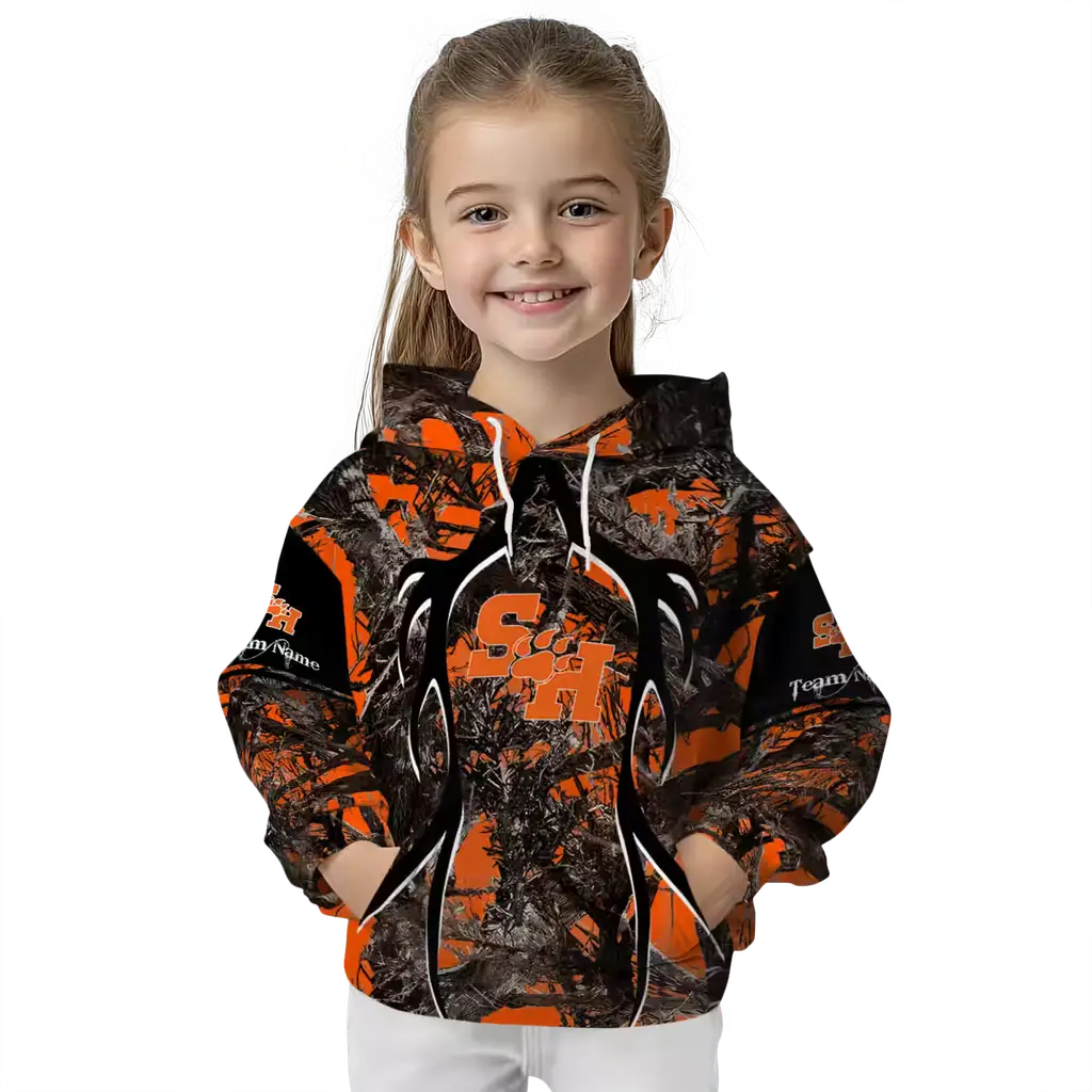 personalized sam houston bearkats hunting theme orange black hoodie top rated personalized sam houston bearkats hunting theme orange black hoodie top rated