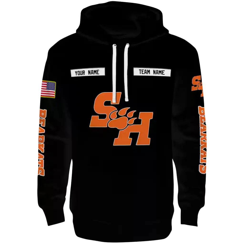 personalized sam houston bearkats punisher skull black hoodie best selling personalized sam houston bearkats punisher skull black hoodie best selling