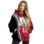 personalized san diego state aztecs peeking snoopy red hoodie best selling