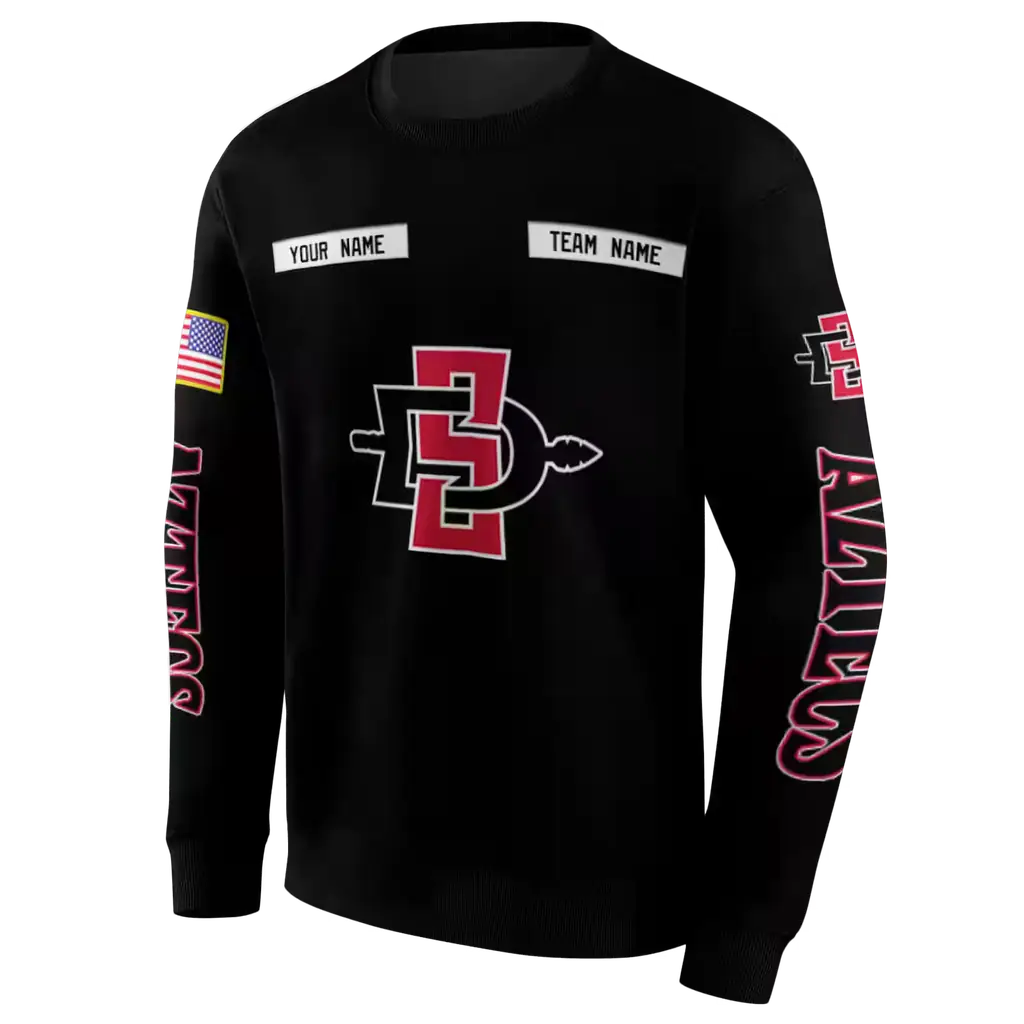 personalized san diego state aztecs punisher skull black hoodie new arrival personalized san diego state aztecs punisher skull black hoodie new arrival