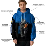 personalized san jose state spartans baby groot blue black hoodie best selling