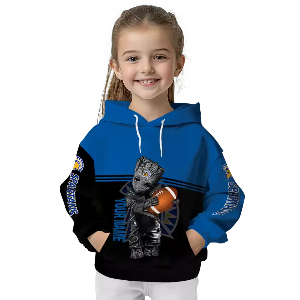 personalized san jose state spartans baby groot blue black hoodie top rated personalized san jose state spartans baby groot blue black hoodie top rated