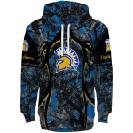 personalized san jose state spartans hunting theme blue black hoodie best selling