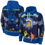 personalized san jose state spartans spongebob patrick star blue navy hoodie best selling