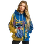 personalized san jose state spartans stitch blue hoodie best selling