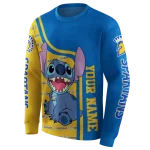 personalized san jose state spartans stitch blue hoodie best selling