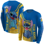 personalized san jose state spartans stitch blue hoodie best selling