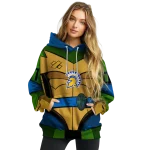 personalized san jose state spartans superhero armor blue green hoodie best selling