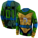 personalized san jose state spartans superhero armor blue green hoodie best selling