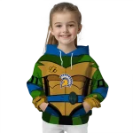 personalized san jose state spartans superhero armor blue green hoodie best selling