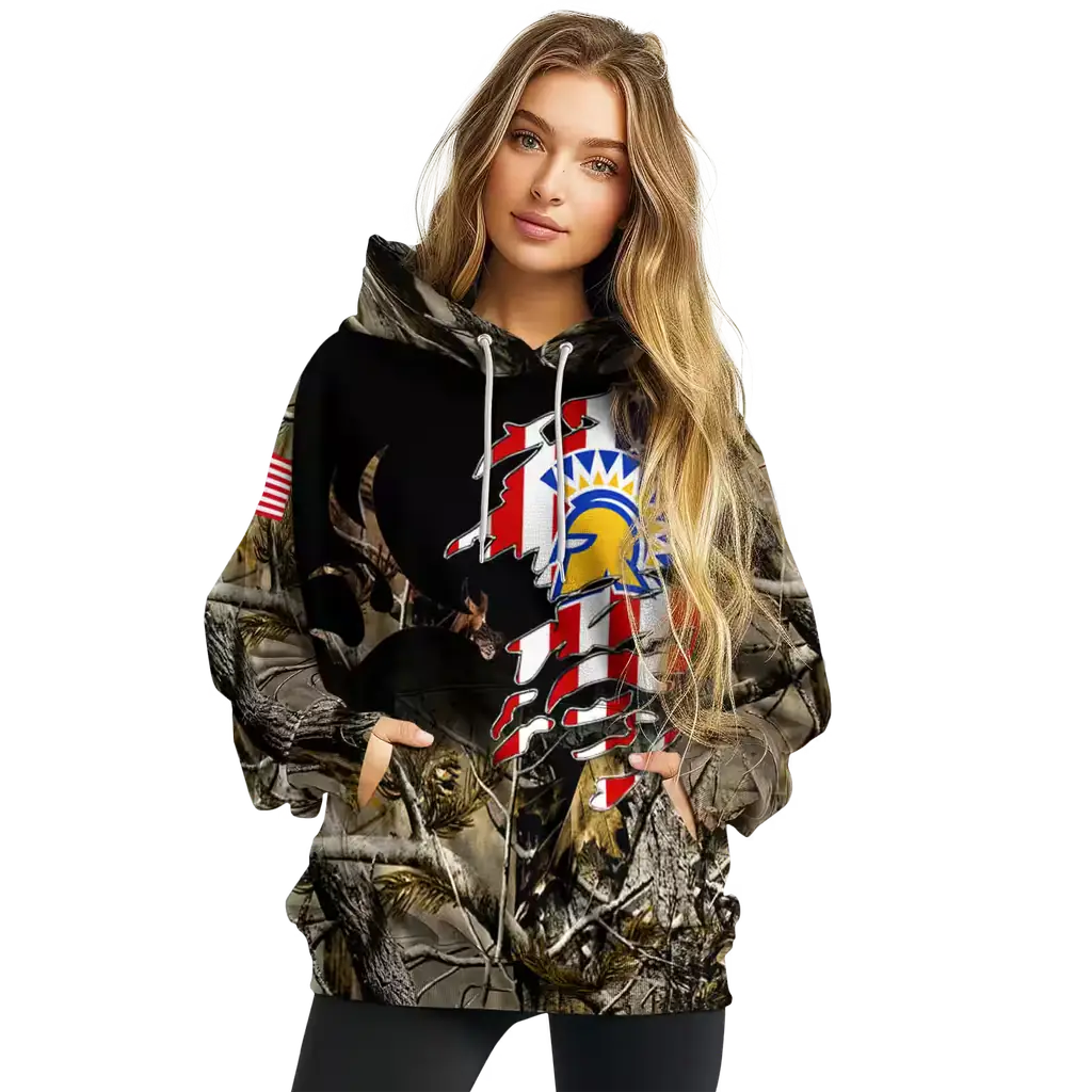 personalized san jose state spartans tree camo hoodie high quality personalized san jose state spartans tree camo hoodie high quality