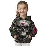 personalized smu mustangs camo skull hoodie best selling
