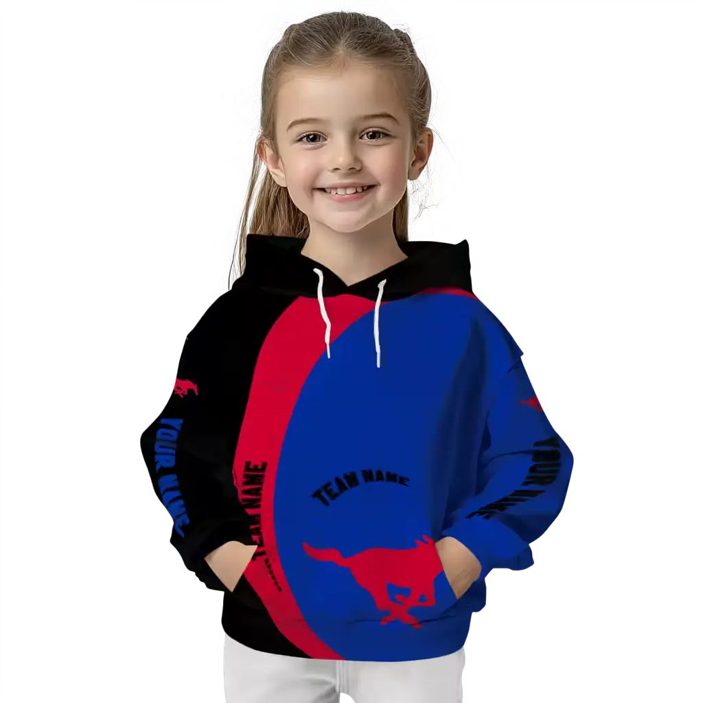 personalized smu mustangs minimalist design blue black hoodie top rated personalized smu mustangs minimalist design blue black hoodie top rated