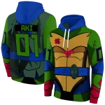 personalized smu mustangs superhero armor blue green hoodie best selling