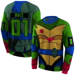 personalized smu mustangs superhero armor blue green hoodie best selling
