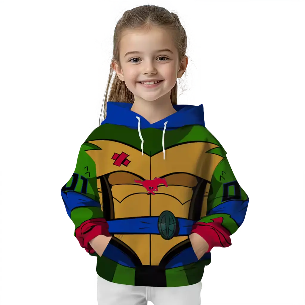 personalized smu mustangs superhero armor blue green hoodie top rated personalized smu mustangs superhero armor blue green hoodie top rated