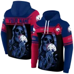 personalized south alabama jaguars grim reaper blue black hoodie best selling
