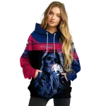 personalized south alabama jaguars grim reaper blue black hoodie best selling