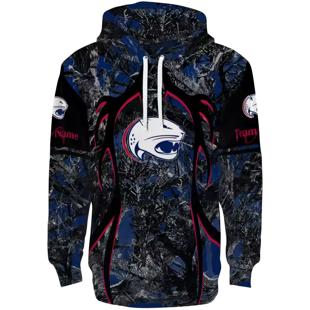 personalized south alabama jaguars hunting theme blue black hoodie best selling personalized south alabama jaguars hunting theme blue black hoodie best selling