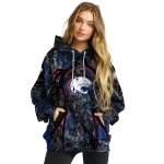 personalized south alabama jaguars hunting theme blue black hoodie best selling