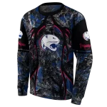 personalized south alabama jaguars hunting theme blue black hoodie best selling
